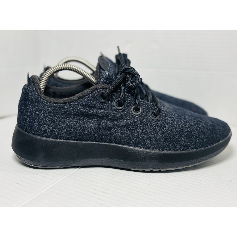 Allbirds Wool Runner Mizzles Men's 9 WRMIW9 Black Merino Wool Sneakers Shoes